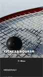 Mobile Screenshot of fitness-squash.cz