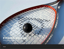 Tablet Screenshot of fitness-squash.cz